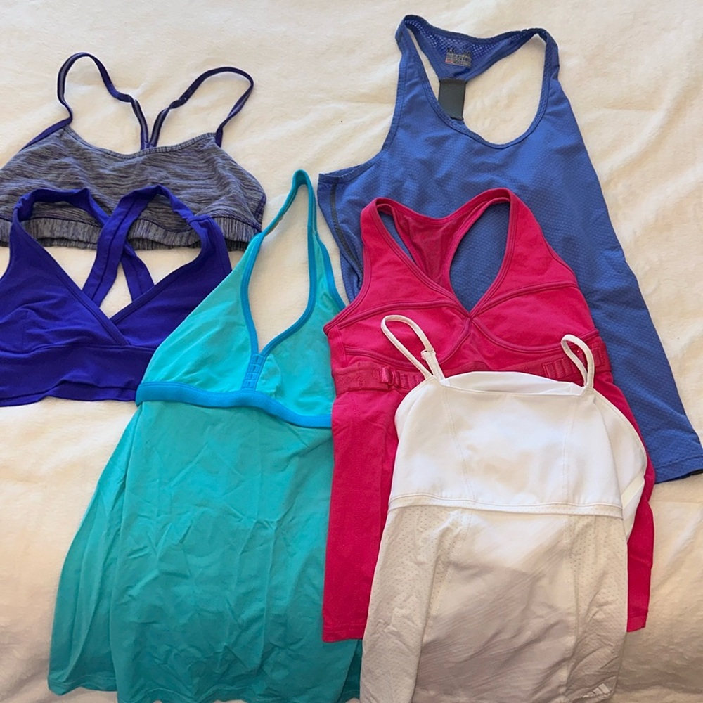 Collection of 6 workout items size M